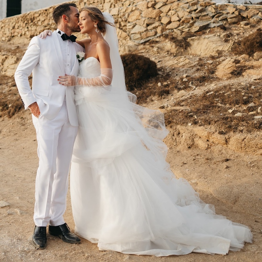grey wedding dress vera wang Vera Wang Bride Patricia main image 0